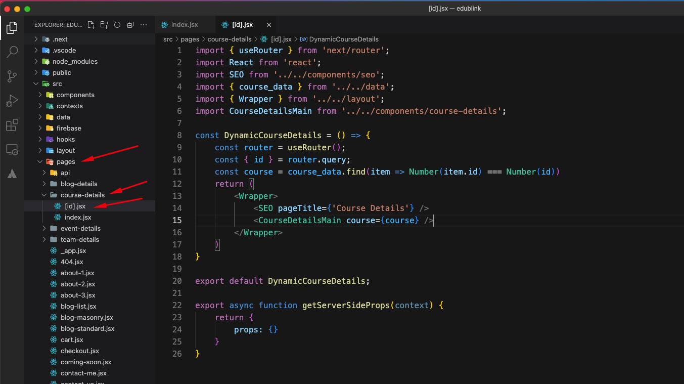 EduBlink - Online Learning React Education Template